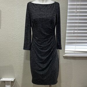 CHAPS Elegant Gray Women's Dress